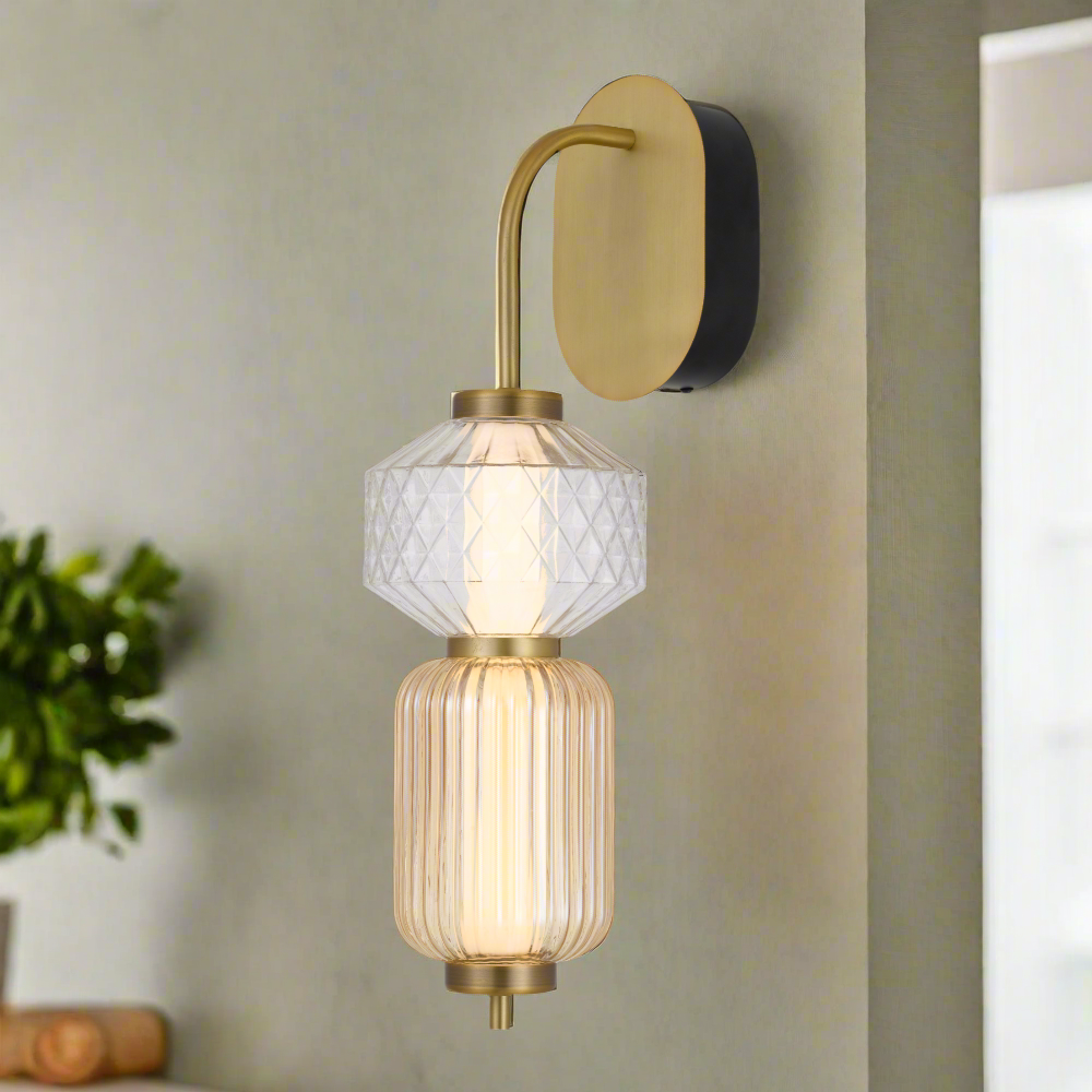 Torso LED Wall Light 12W 3000K Brass - TORSO WB-BRS