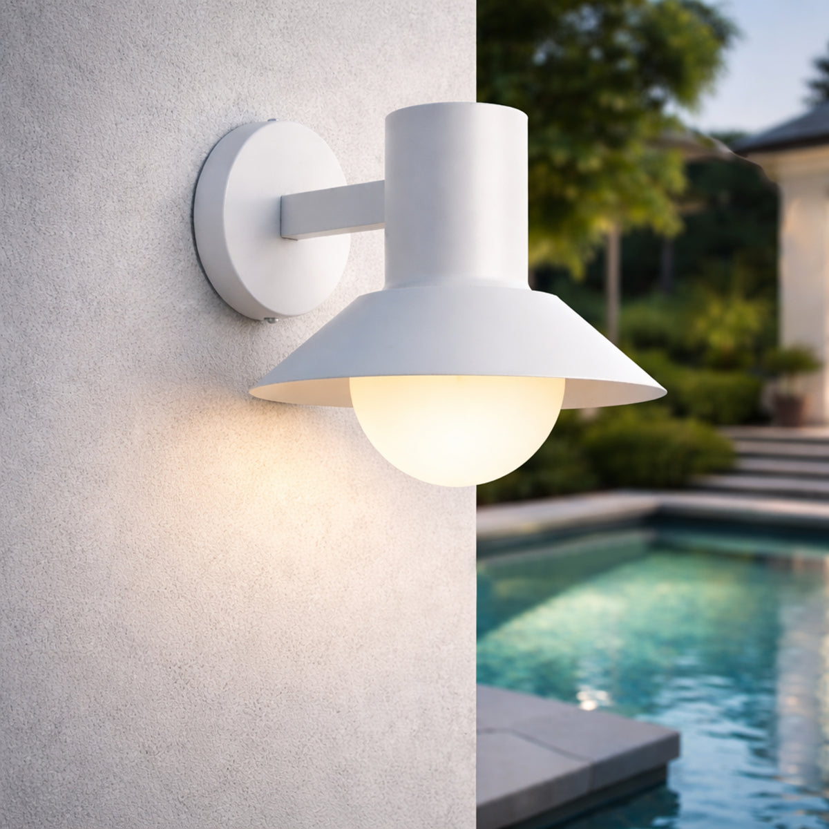 Delore Wall Light White - DELORE EX-WH