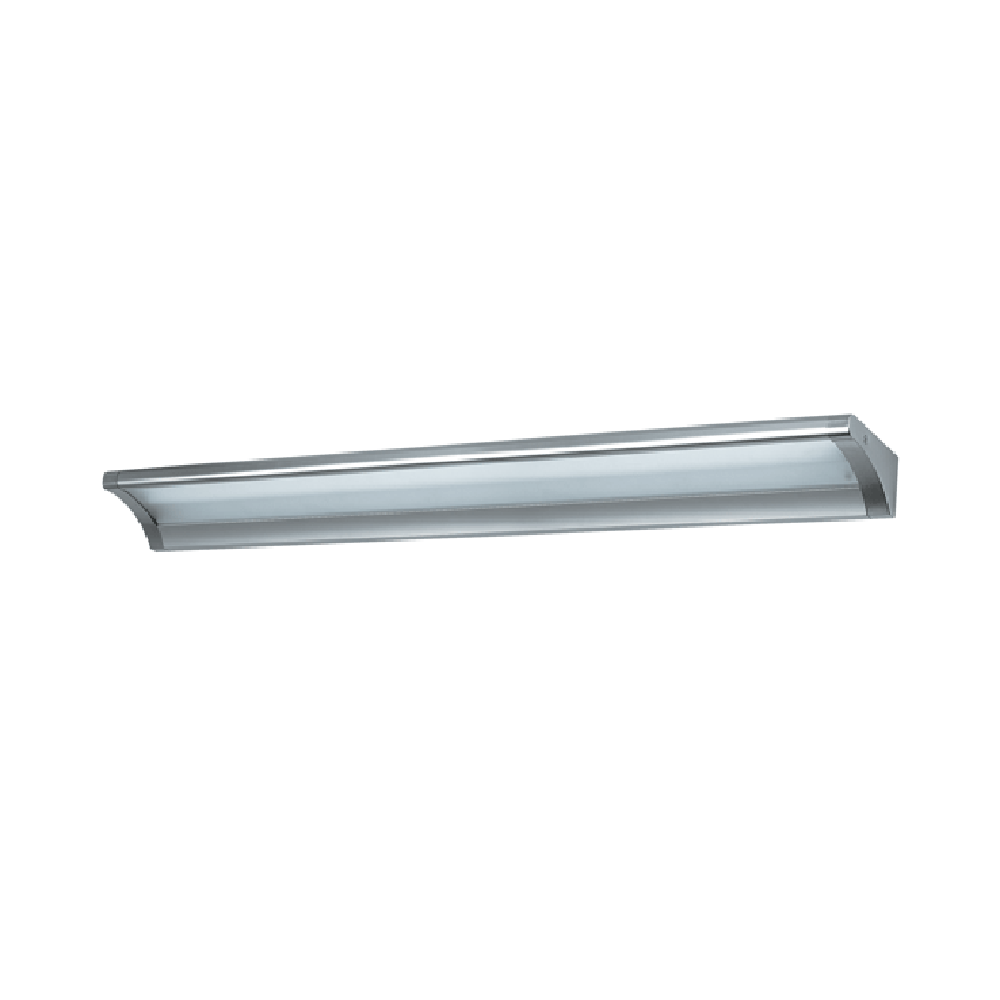 Buy Bathroom Vanity Lights Australia Leon Bathroom Vanity Lights 21W Satin Chrome Aluminum / Acrylic 4000K - DFL-21