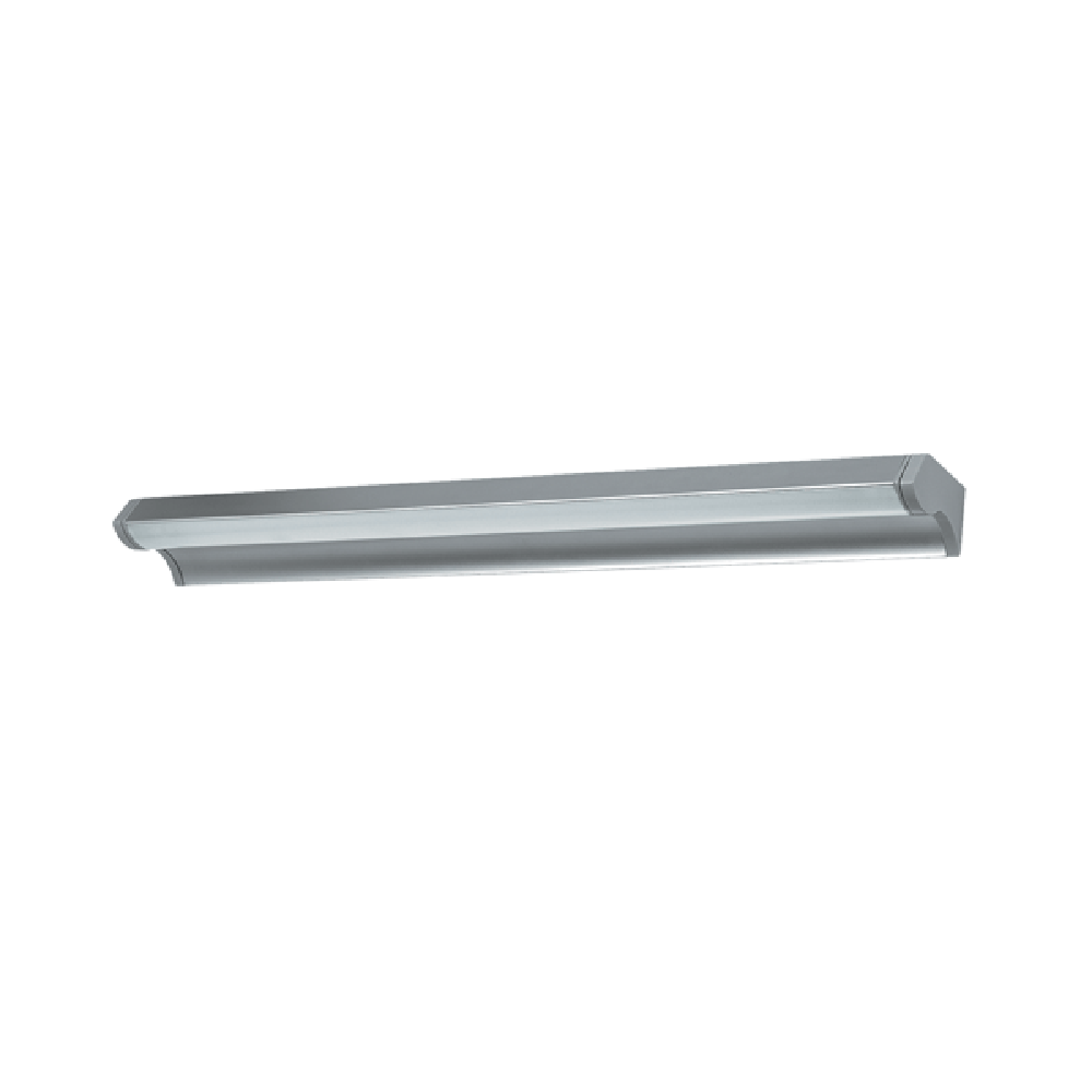 Buy Bathroom Vanity Lights Australia Talia Bathroom Vanity Light 14W Satin Chrome / Grey Aluminum 4000K - DFT-14
