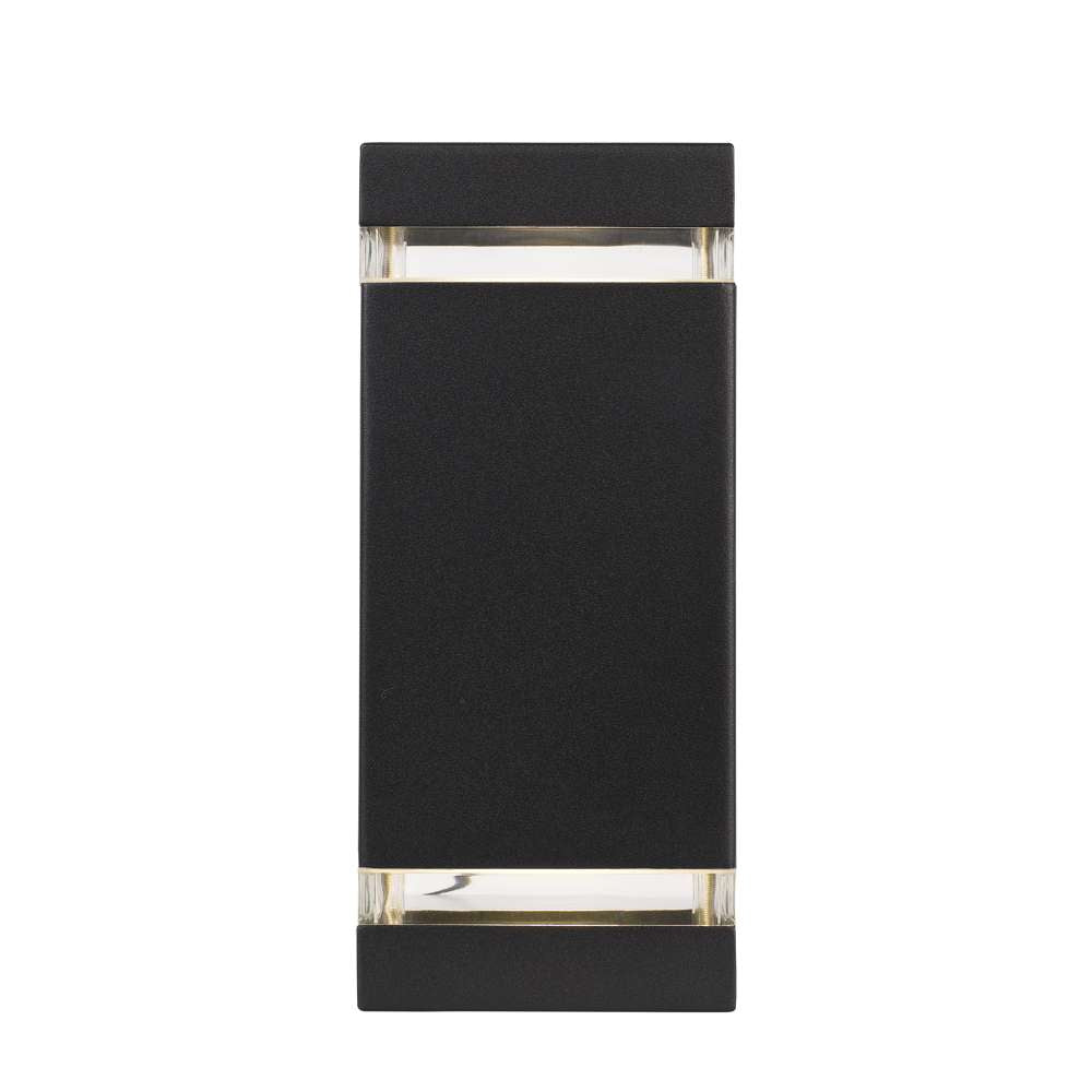 Dixon Up-Down Wall Light IP44 Black - DIXON EX2-BK