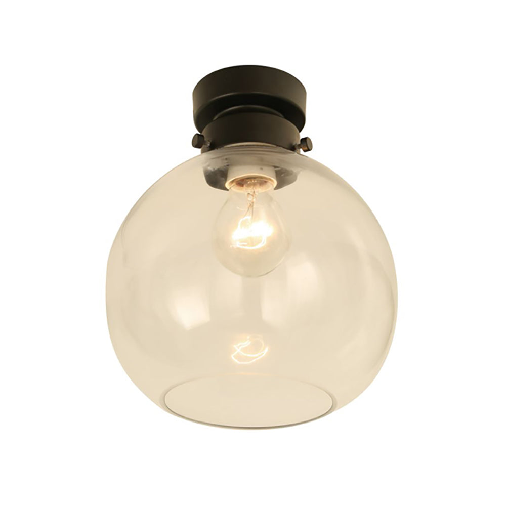 Buy DIY Batten Fix Lights Australia DIYBAT DIY Black Batten Fitting With Clear Wine Shape Glass - DIYBAT01