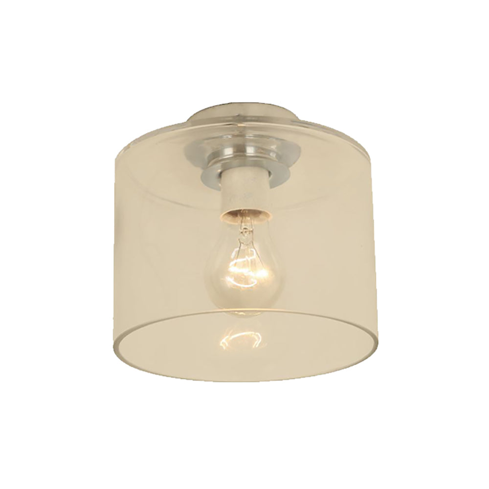 Buy DIY Batten Fix Lights Australia DIYBAT DIY Chrome Batten Fitting With Clear Oblong Shape Glass - DIYBAT18