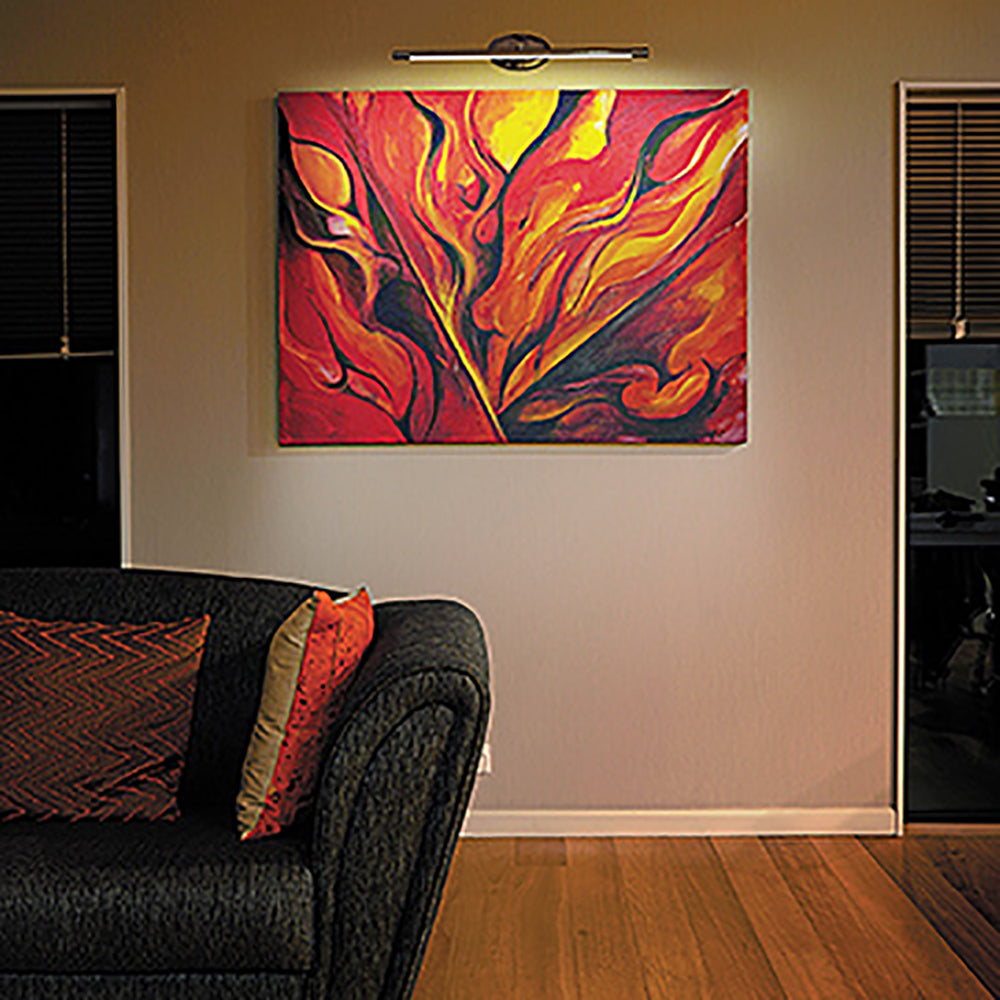 Buy Picture Lights Australia Ruben Picture Light 5W Satin Chrome 4000K - DLR-5