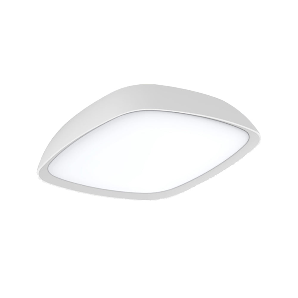 Doccia Exterior LED Wall / Ceiling Light White IP65 - DOCCIA2