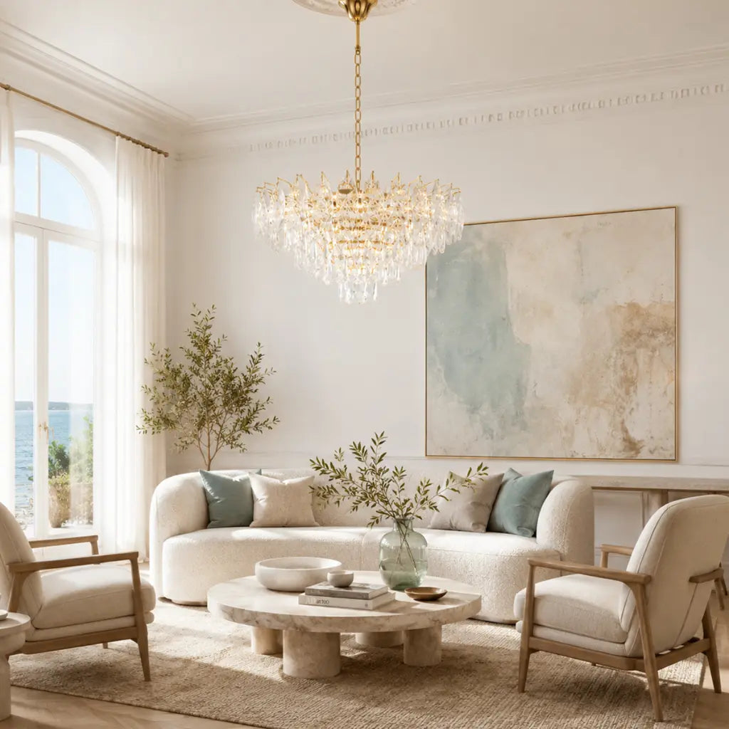 Doreza 600mm Pendant Light Gold - DOREZA PE60-GD