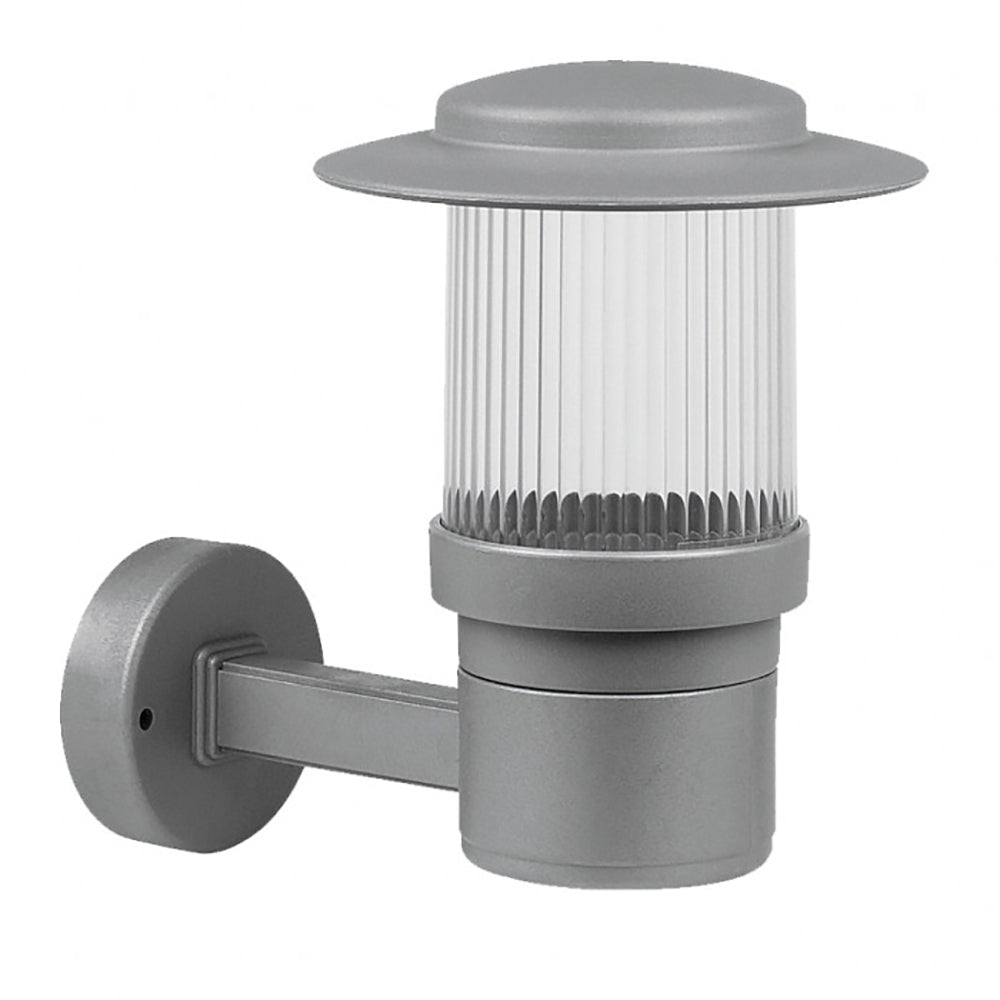 Buy Exterior Wall Lights Australia Chicago Exterior Wall Light Silver Resin - DUW4000-SI