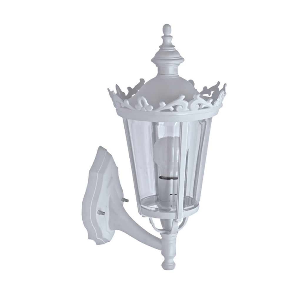 Buy Outdoor Wall Lanterns Australia Campania Outdoor Wall Lantern White Resin - DUW700-WH