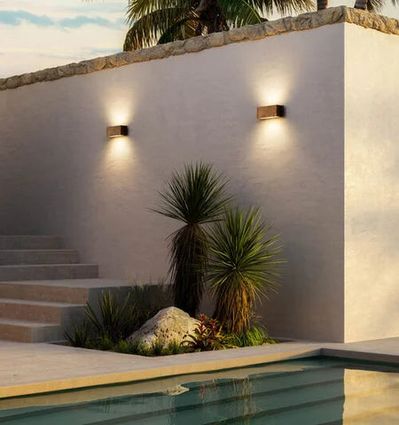 Decori Outdoor 280mm Wall Light Antique Copper & Antique Iron - IL.252.03.RF