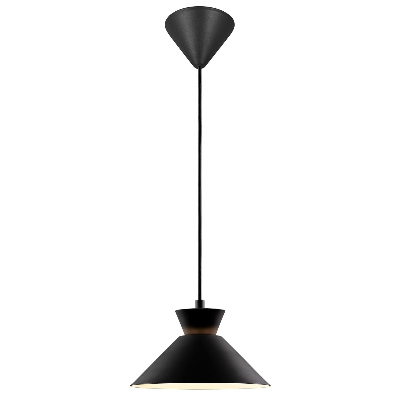 Dial 250mm Pendant Light Black - 2213333003