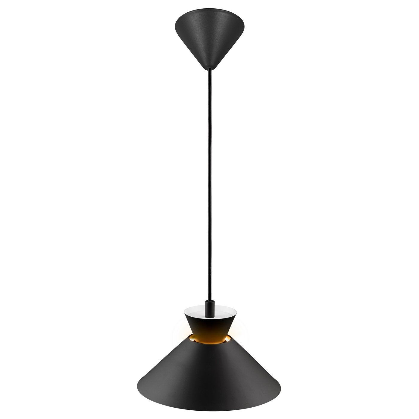 Dial 250mm Pendant Light Black - 2213333003