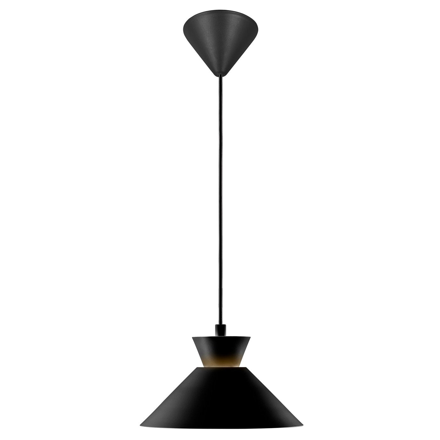 Dial 250mm Pendant Light Black - 2213333003