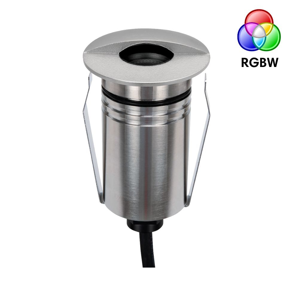 EMIT-55 LED Eyelid Mini Inground Light 24V 2.5W RGBW Stainless Steel - 10139