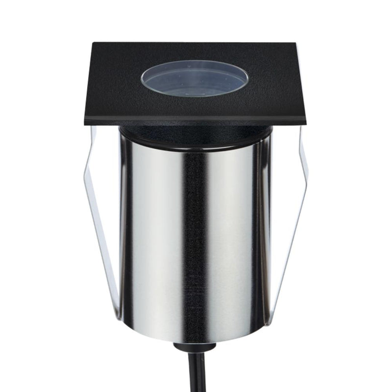 EMIT-85 LED Square Inground Light 24V 6W RGBW Black - 10216