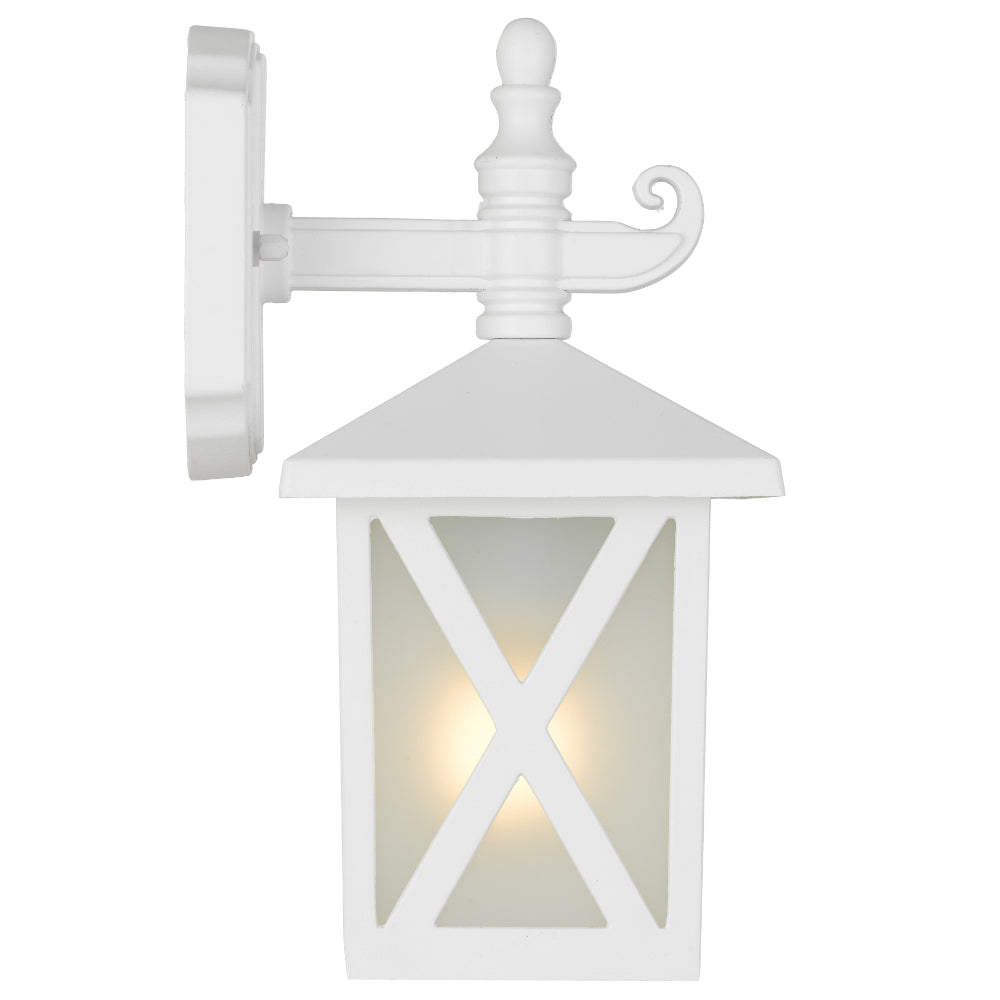 Buy Outdoor Wall Lanterns Australia Eldon Outdoor Wall Lantern White - ELDON EX-WH