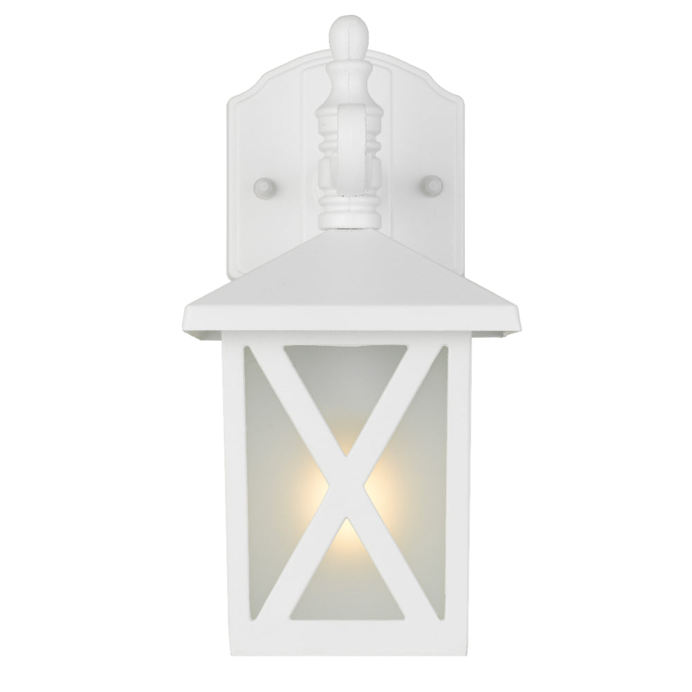 Buy Outdoor Wall Lanterns Australia Eldon Outdoor Wall Lantern White - ELDON EX-WH