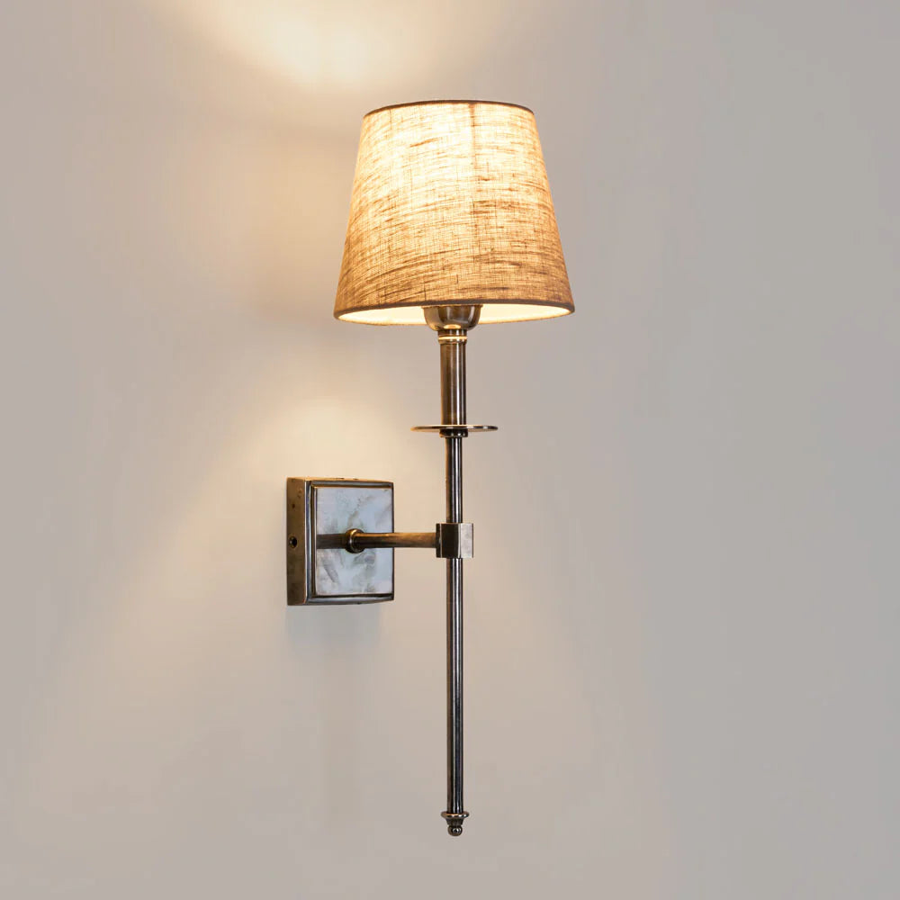 Danish Wall Light Antique Silver - ELPIM52148AS