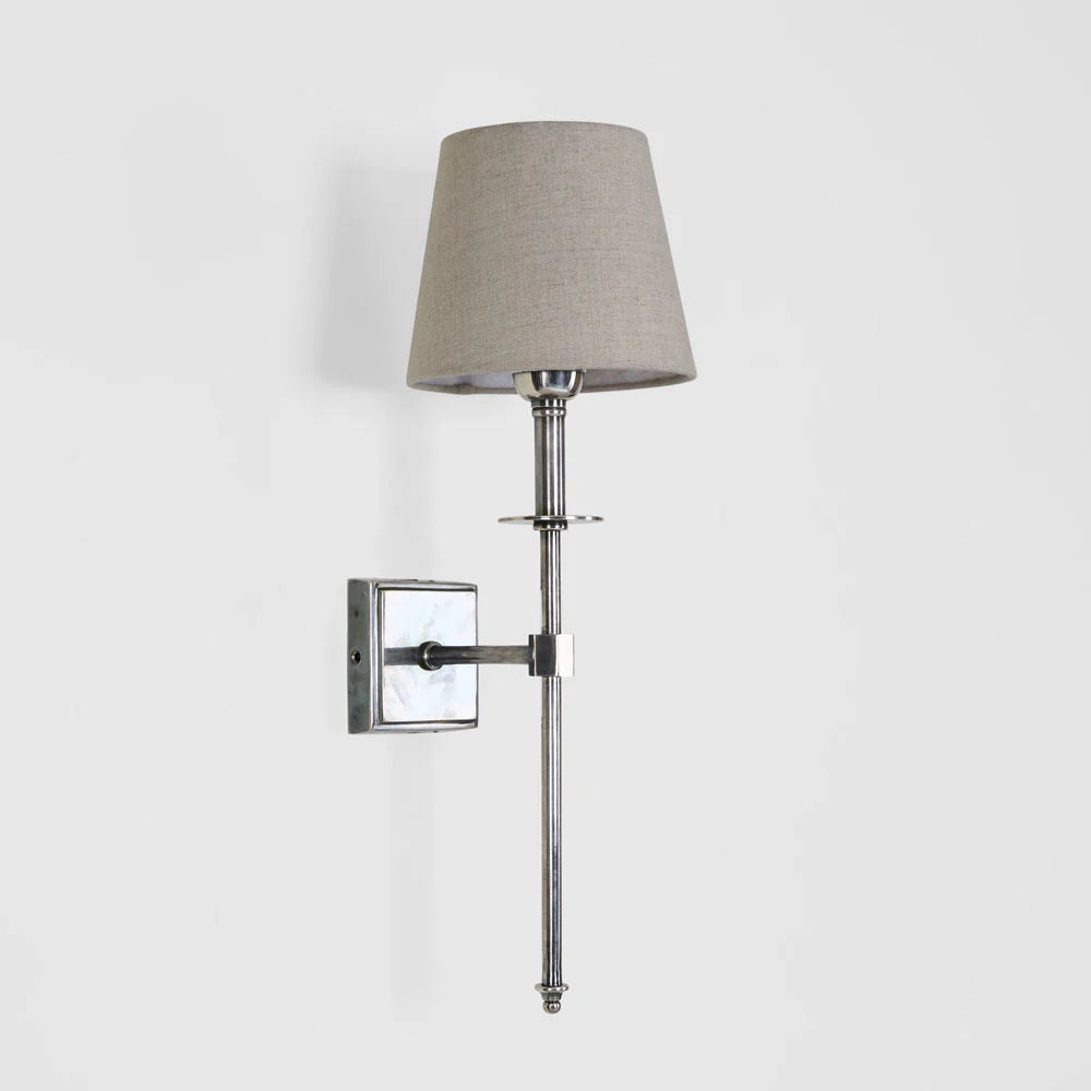 Danish Wall Light Antique Silver - ELPIM52148AS