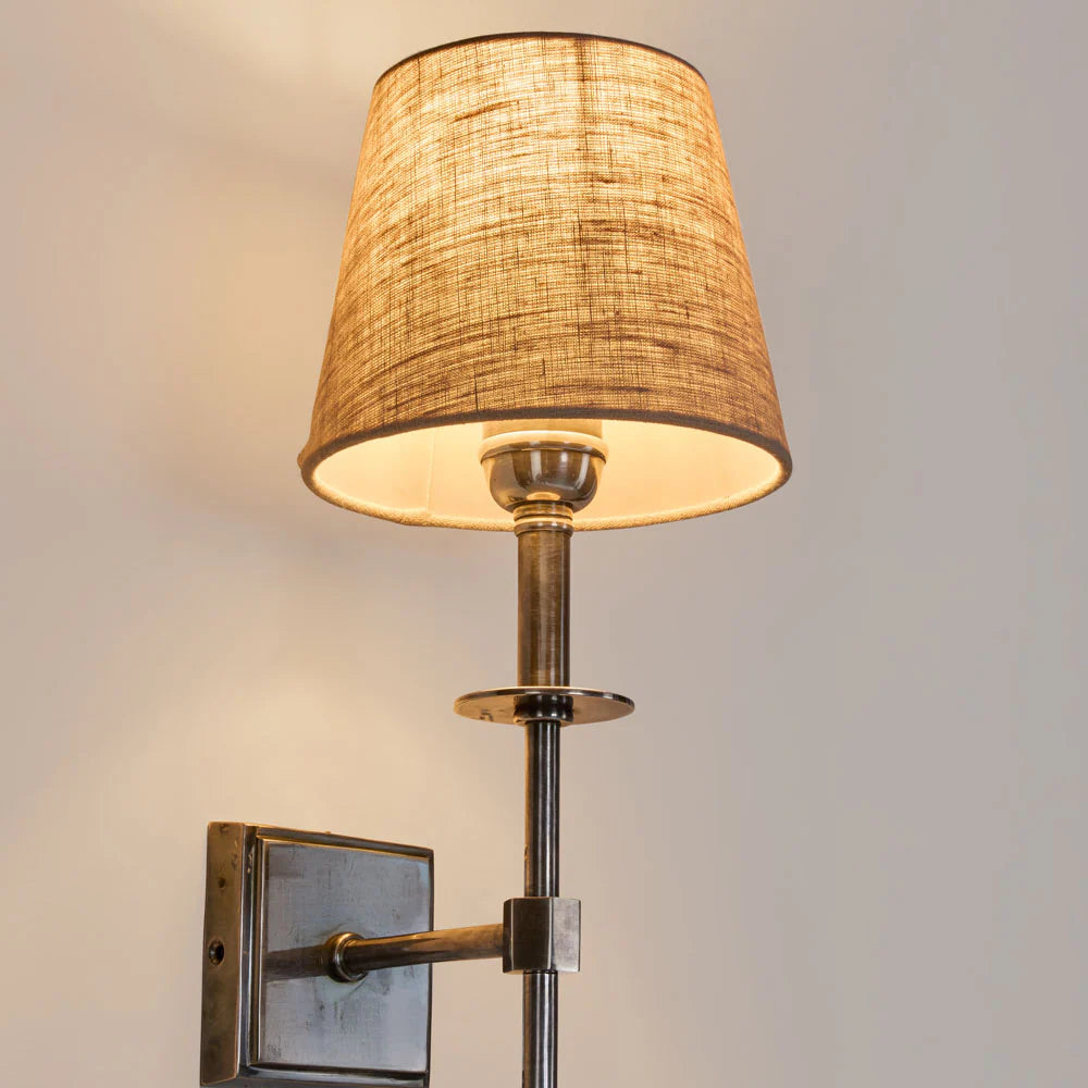 Danish Wall Light Antique Silver - ELPIM52148AS