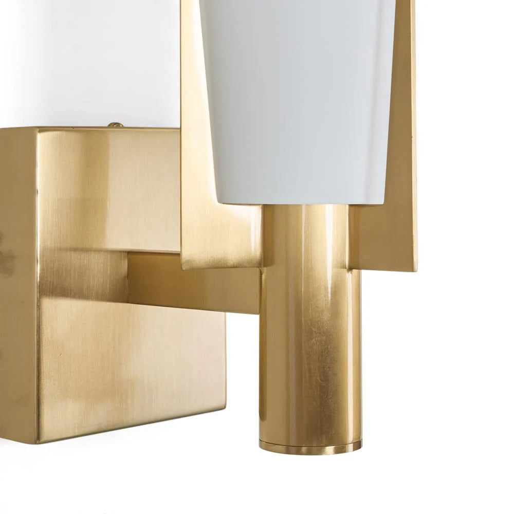 St Germain Wall Light Antique Brass - ELYS1115781
