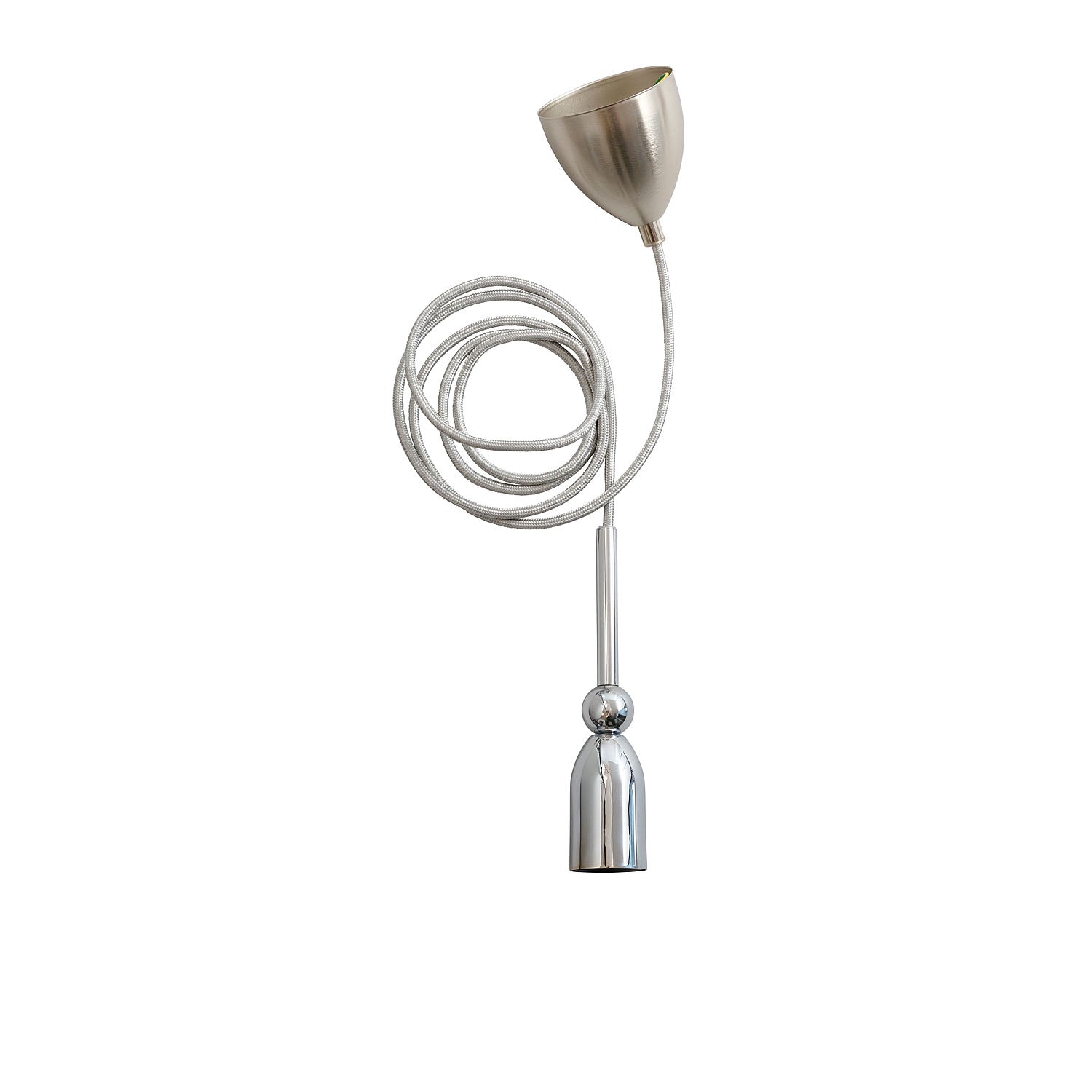 Embrace Medium Pendant Light Clear & Shiny Silver - LA102102
