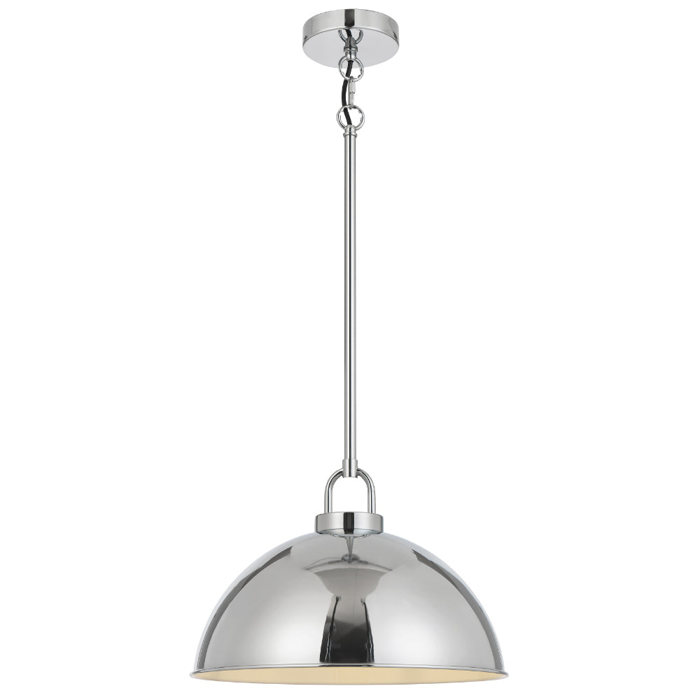Emerson Medium Pendant Light Chrome - EMERSON PE35-CH