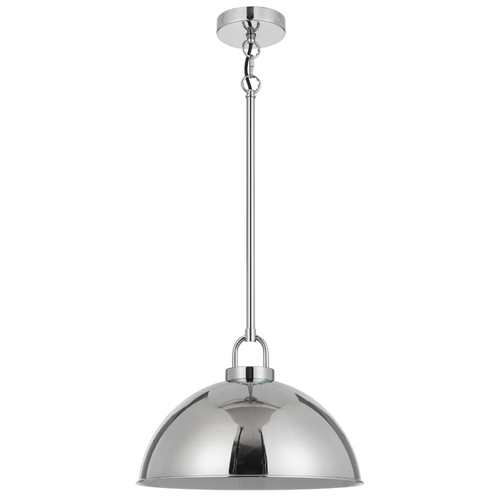 Emerson Medium Pendant Light Chrome - EMERSON PE35-CH