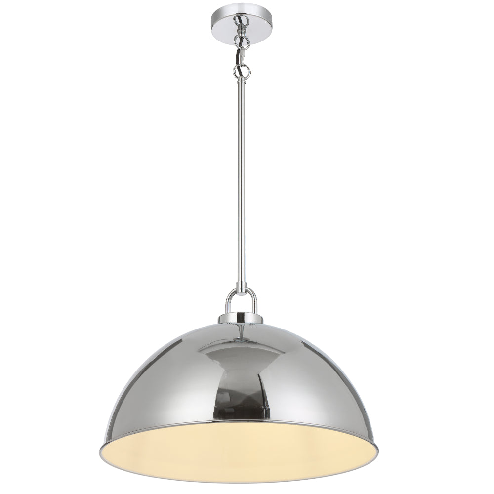 Emerson Large Pendant Light Chrome - EMERSON PE45-CH