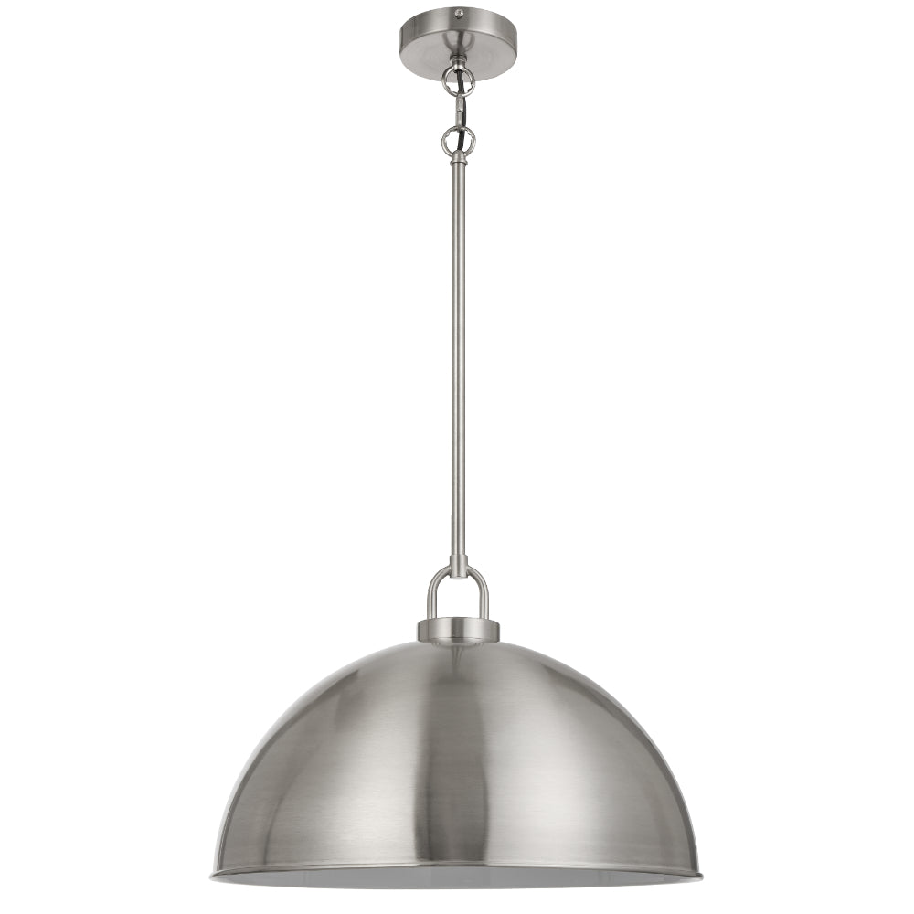 Emerson Large Pendant Light Nickel - EMERSON PE45-NK