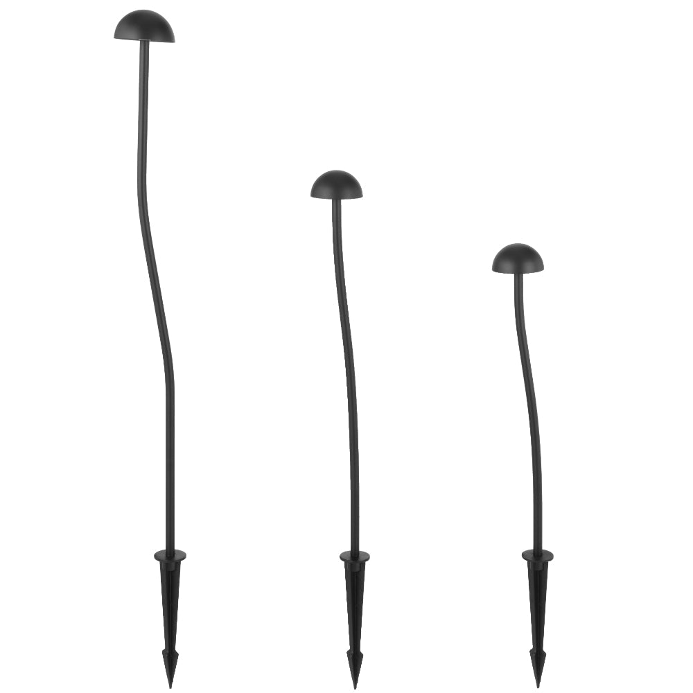 Enoki LED Post Light 24V 3W 3000K Black - ENOKI SPK3-BK324