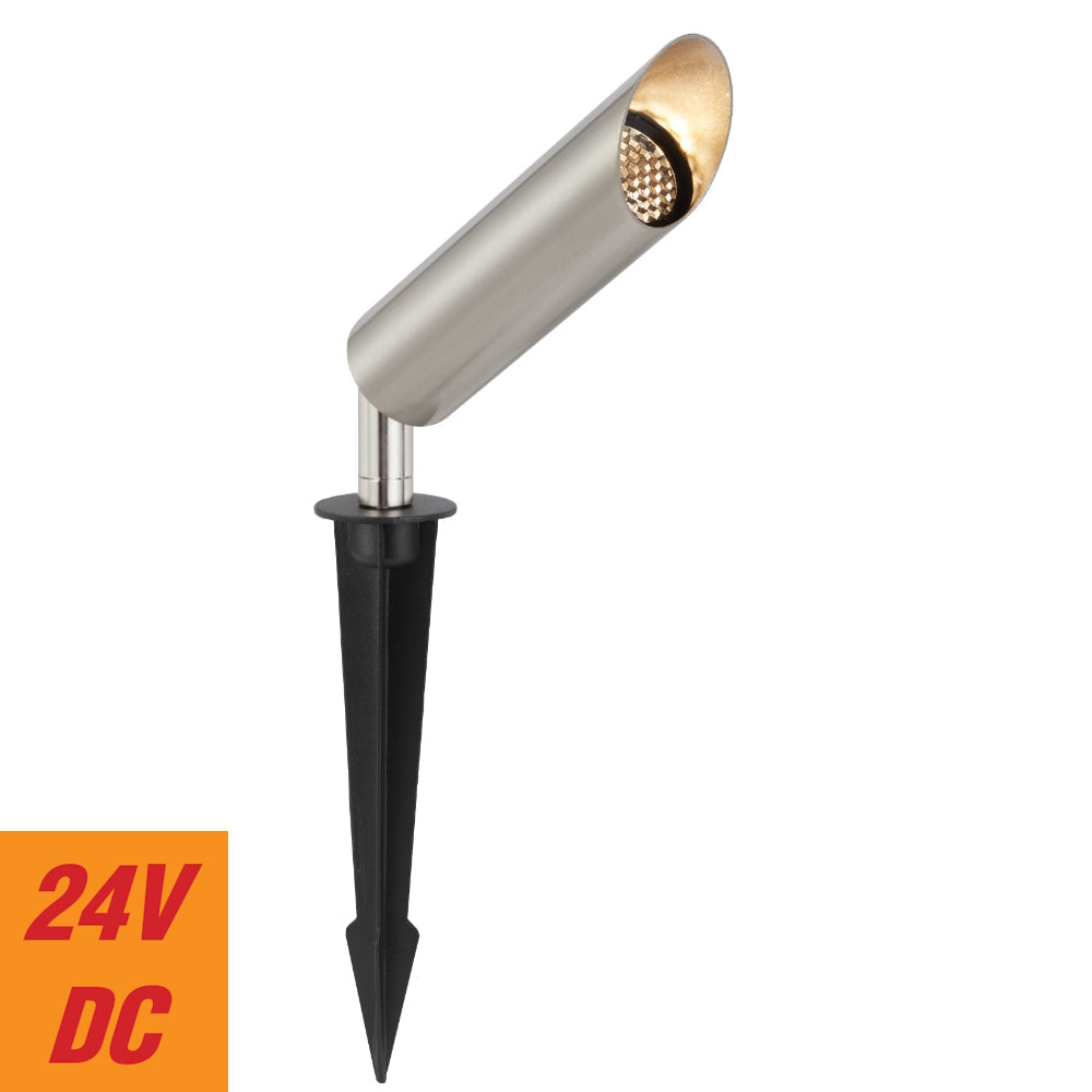 Eslen LED Spike Light 24V 3W 3000K Stainless Steel - ESLEN SP3-SS324