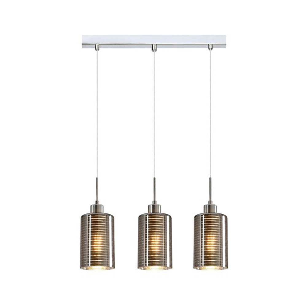 Buy Island Pendant Lights Australia Interior Iron & Chrome Glass 3 Light Island Pendant - ESPEJO1X3S