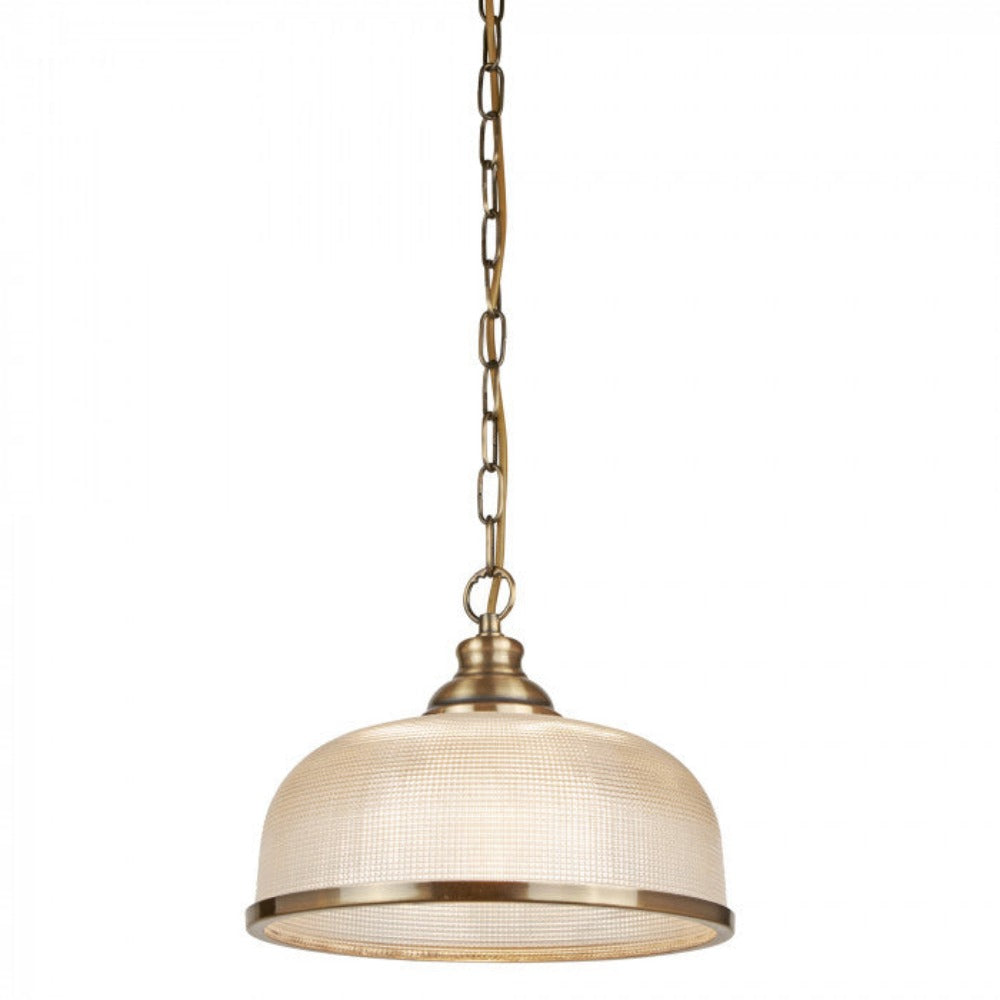 Edwin Pendant Light Antique Brass - R1682-AB