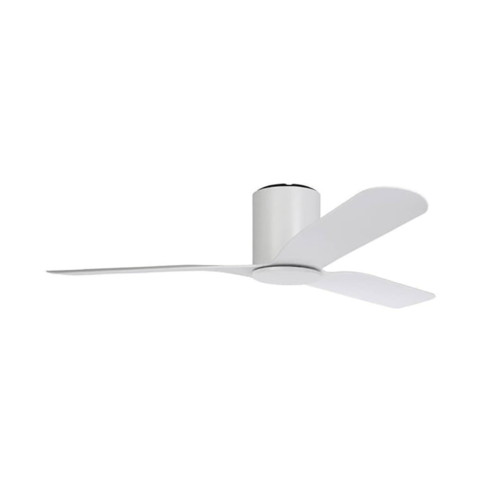 Buy DC Ceiling Fans Australia ILUKA Hugger DC Ceiling Fan 60" Matt White - 20538401