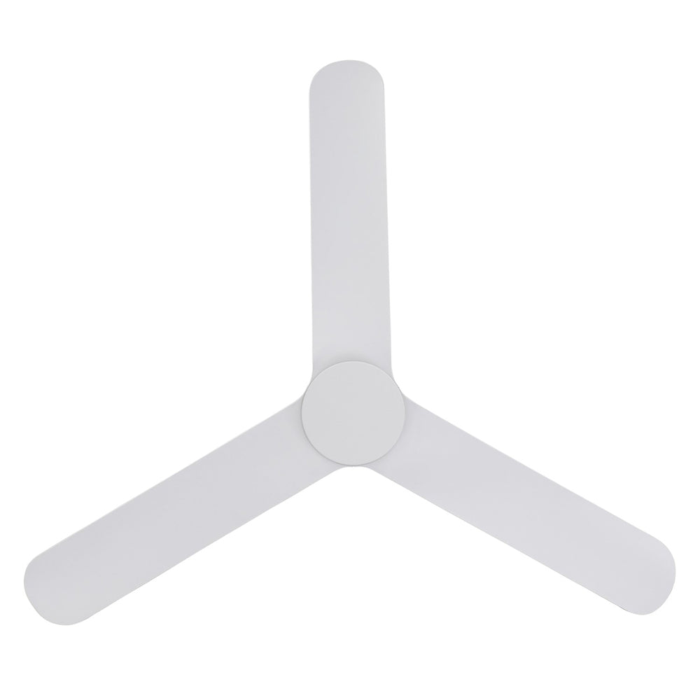 Buy DC Ceiling Fans Australia ILUKA Hugger DC Ceiling Fan 52" Matt White - 20538201