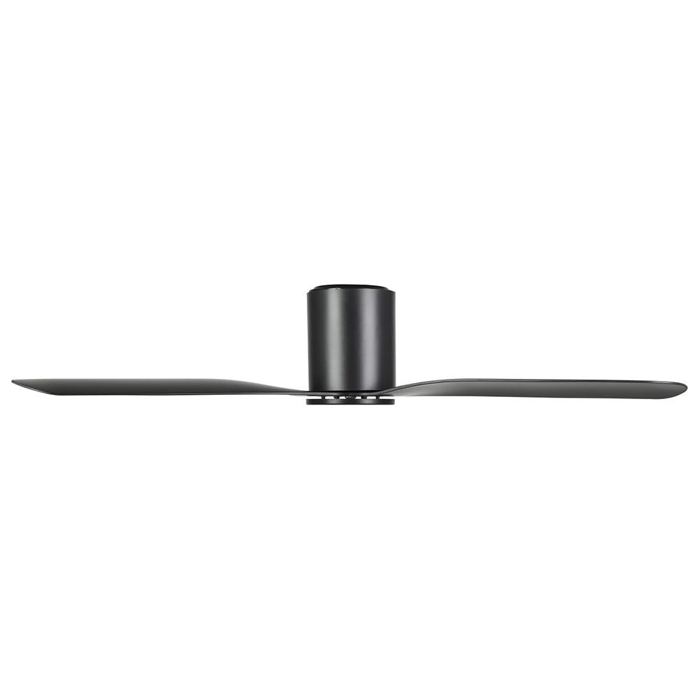 Buy DC Ceiling Fans Australia ILUKA Hugger DC Ceiling Fan 52" Matt Black - 20538202