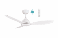 Elite DC Ceiling Fan 52" 3 Blade Matt White With WIFI Remote - MEDC133W