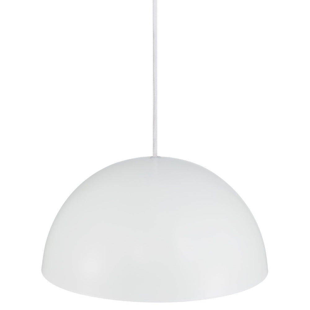 Buy Pendant Lights Australia Ellen 1 Light 300mm Pendant White - 48563001