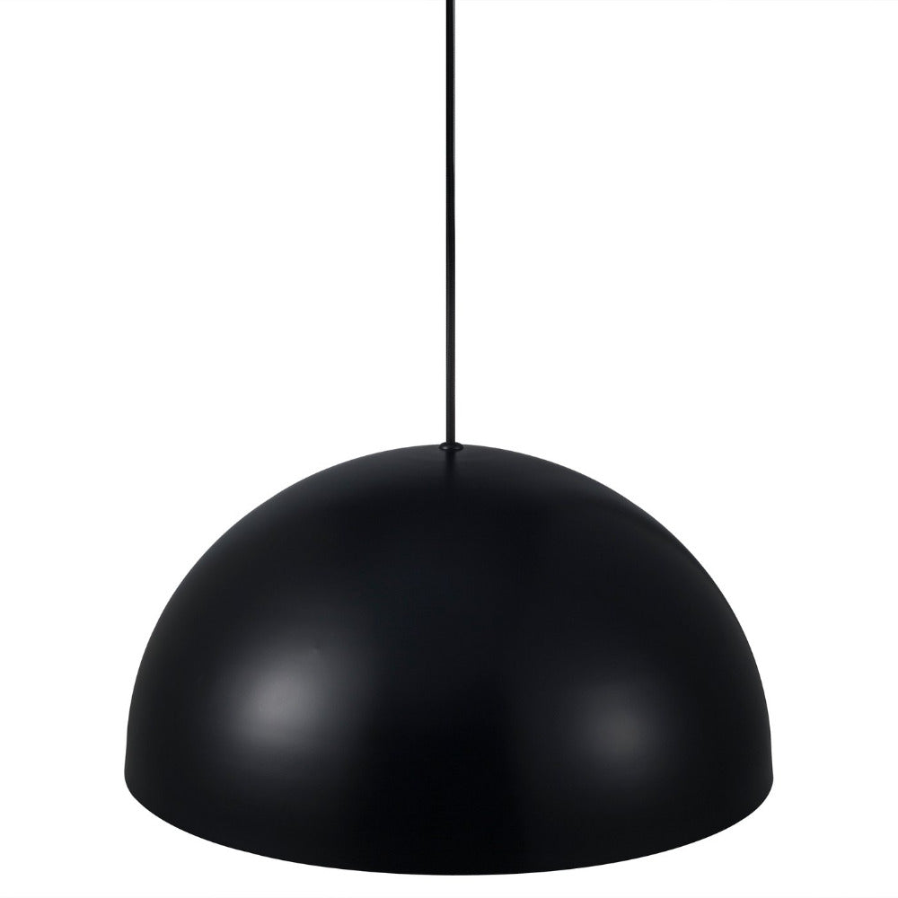 Buy Pendant Lights Australia Ellen 1 Light 400mm Pendant Black - 48573003