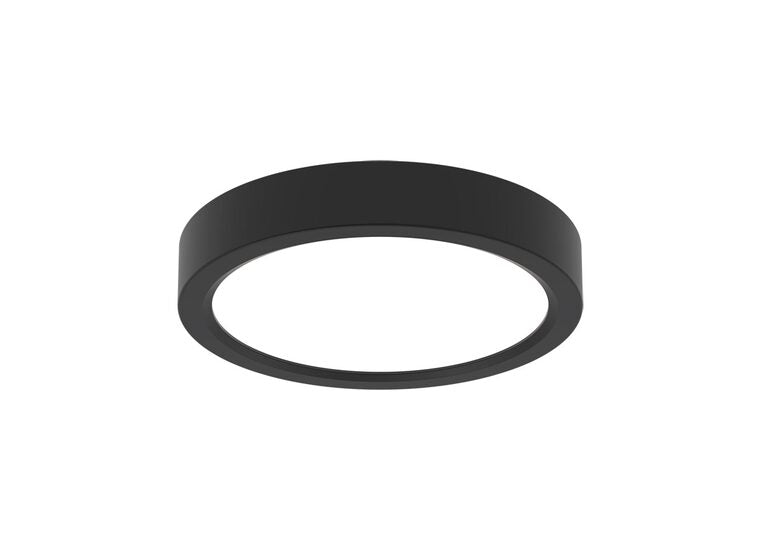 Evolve LED Dimmable Fan Light Kit 18W Tri Color Matt Black - EL096