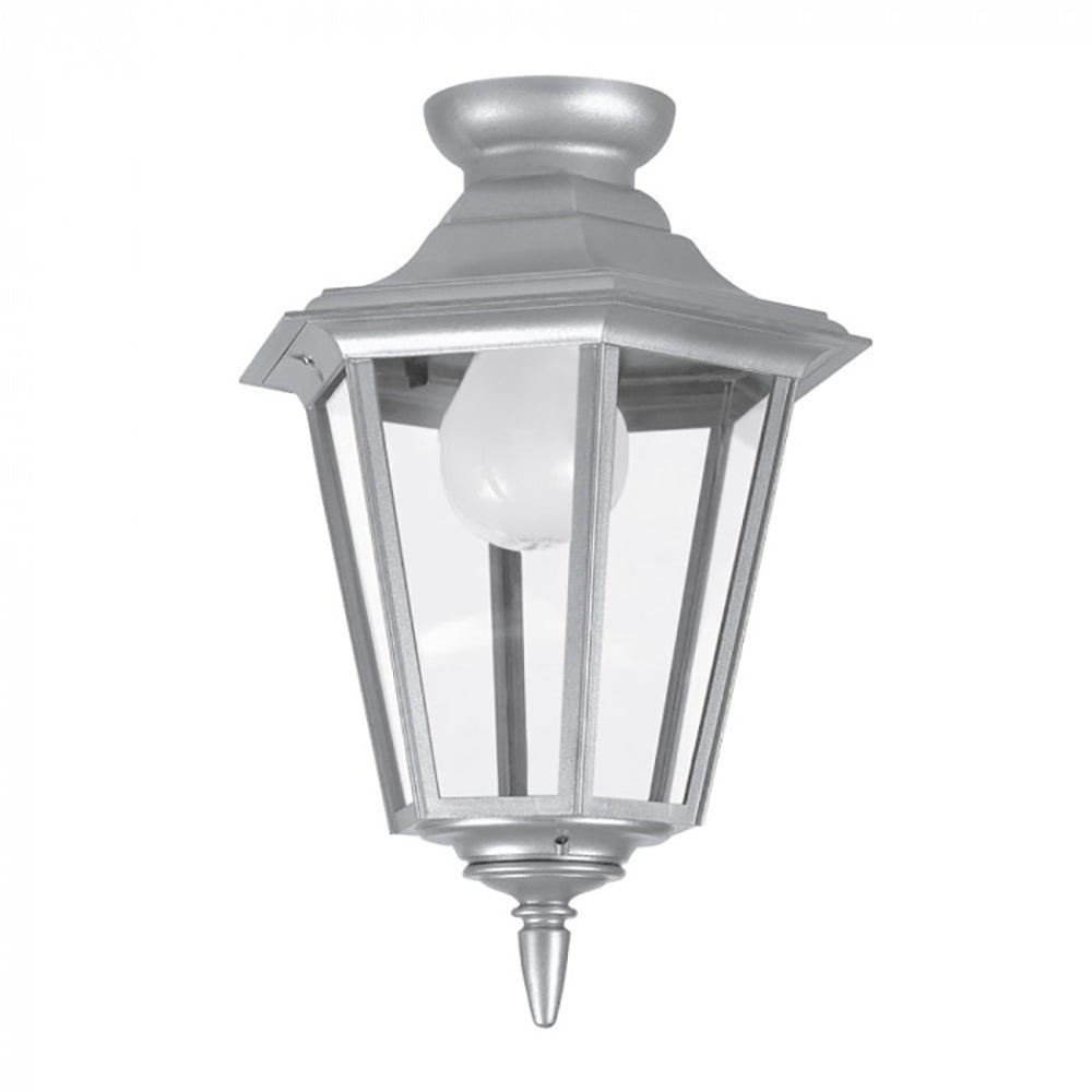 Buy Ceiling Lanterns Australia Thermoplastic Hexagon Ceiling Lantern Silver / Grey - F1060-SI
