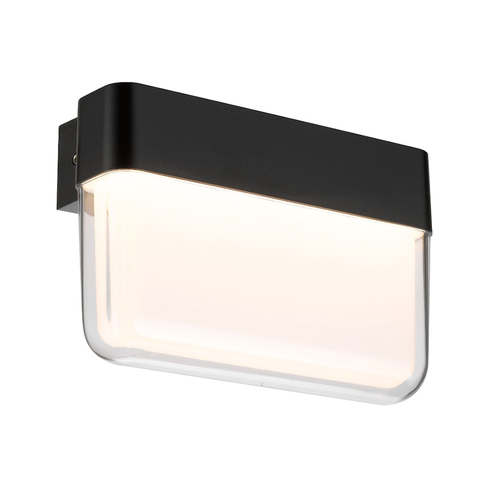 Fadro LED 180mm Wall Light 5W Tri Colour Black - FADRO EX18-BK