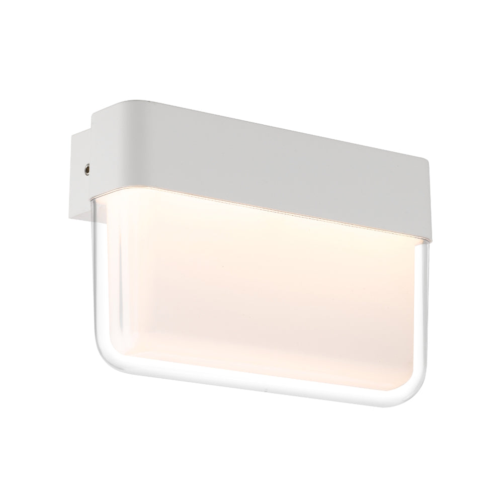 Fadro LED 180mm Wall Light 5W Tri Colour White - FADRO EX18-WH