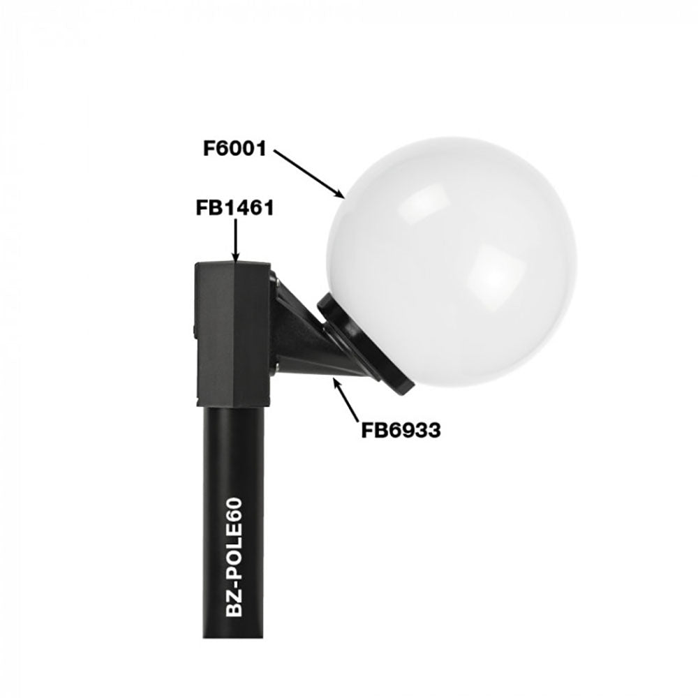 Buy Post Tops Australia Post Top ES 240V 20W White PMMA - F6001-WH