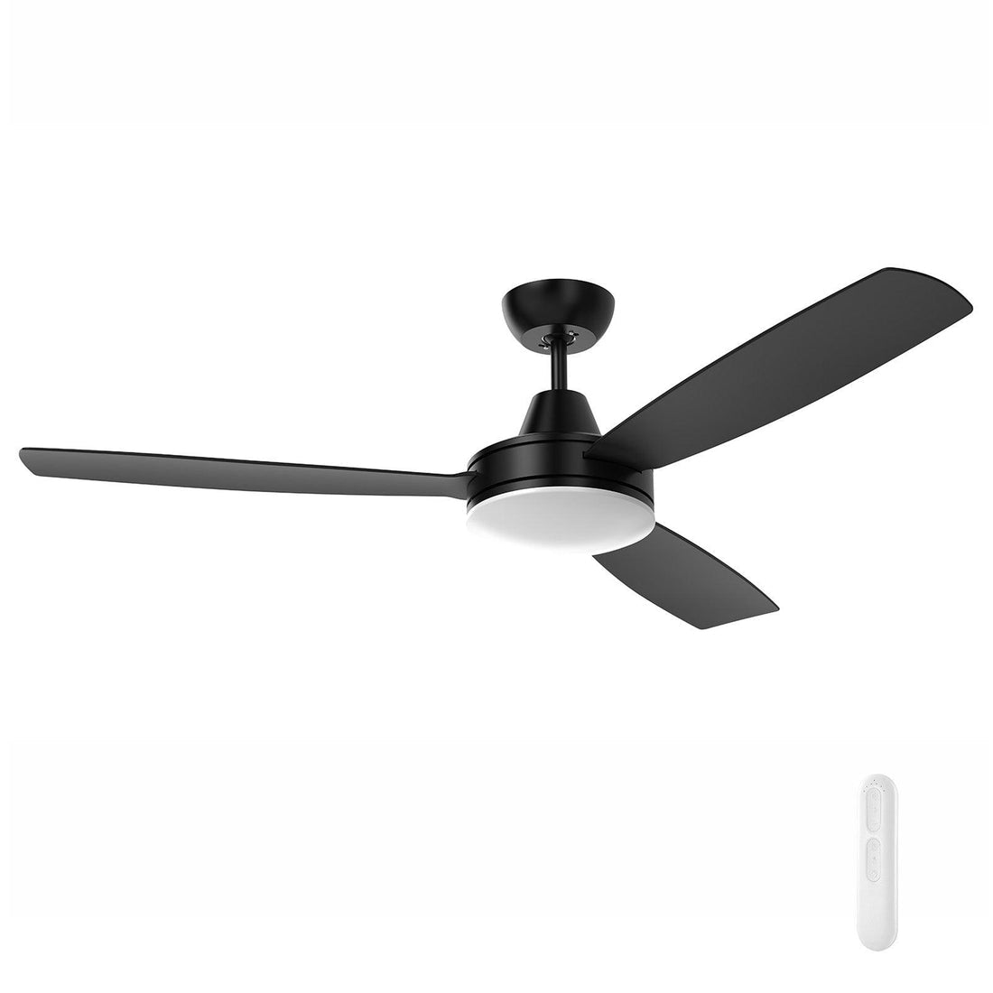 Nemoi 3B DC Ikuü Ceiling Fan 54" LED Light Black With Remote - FC708133BK