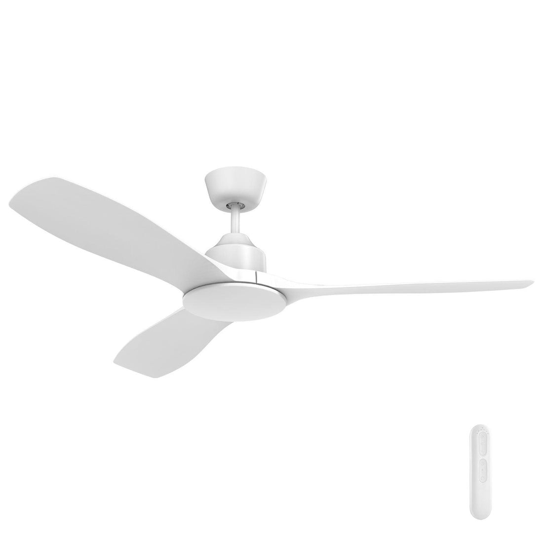 Raptor DC Ceiling Fan 52" White With Remote - FC970133WH