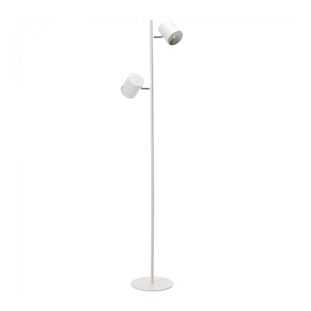 Buy Floor Lamps Australia Arlo Floor Lamp 2 Lights White 3000K - FLED36-WH