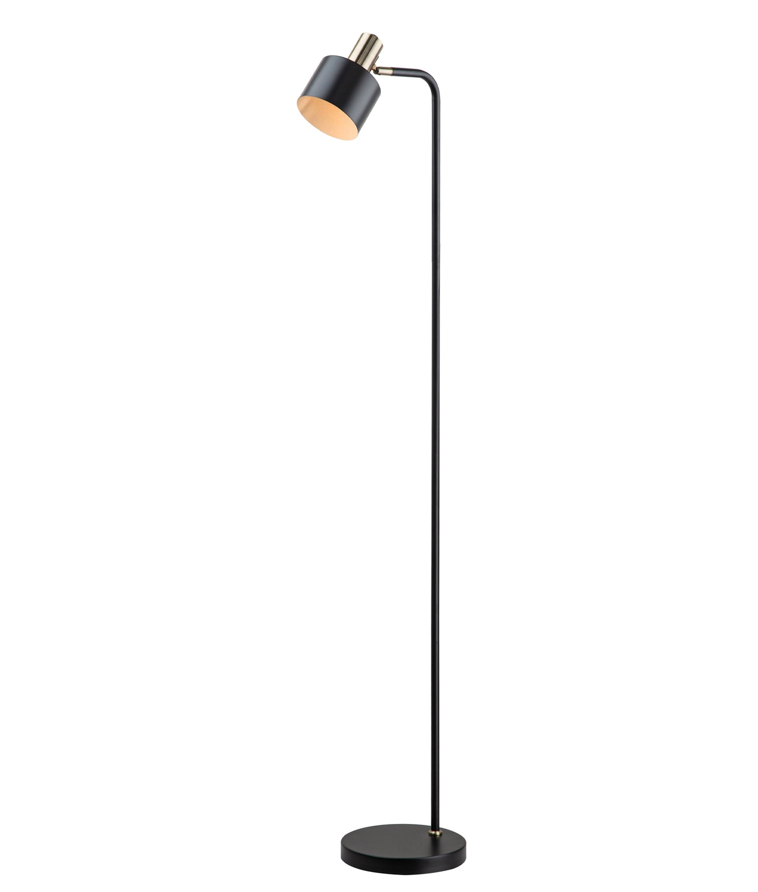 Flotar Floor Lamp Black Base With Black Shade - FLOTAR-F1