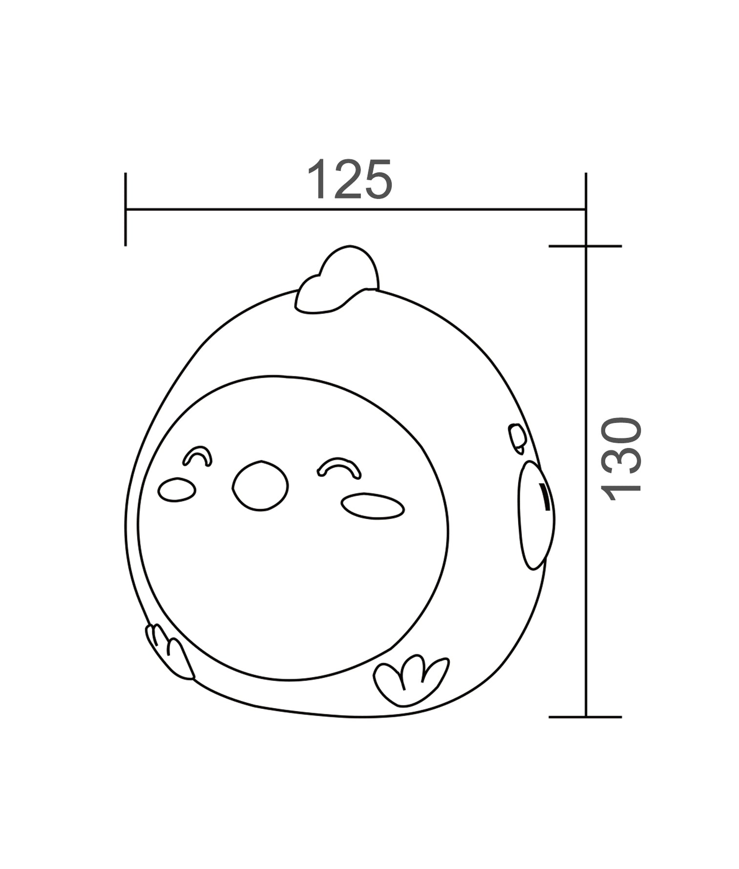 Frango LED Night Light Pink - FRANGO1