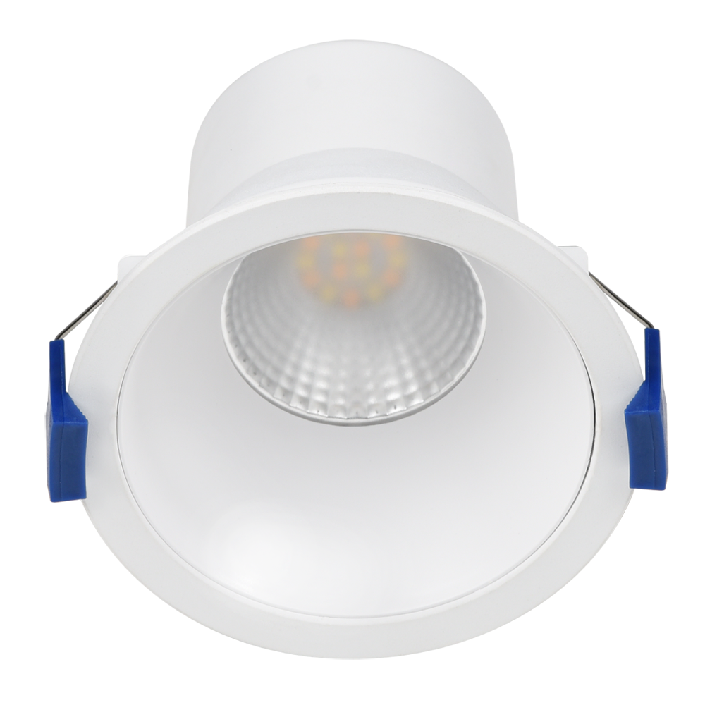 Buy Recessed LED Downlights Australia Marklite Low Glare Recessed LED Downlight White Polycarbonate 3CCT - 171014